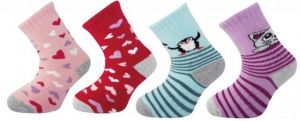 Dětské ponožky NOVIA SILVERTEX Thermo 5 | 24-26 1 pár, 27-29 1 pár, 30-32 1 pár, 33-35 1 pár