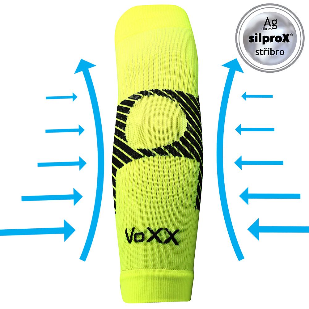 VoXX kompresní návlek Protect loket neon žlutá