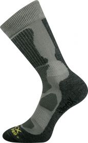 VoXX ponožky Etrex světle šedá