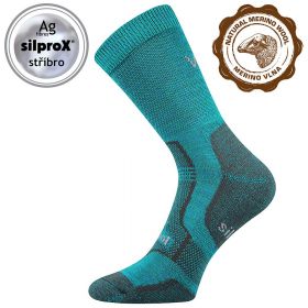 VoXX ponožky Granit modro-zelená
