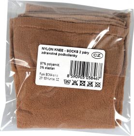 Lady B podkolenky NYLON knee-socks SÁČEK 20 DEN / 2 páry beige