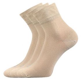 Lonka® ponožky Emi béžová | 35-38 (23-25) 3 páry, 39-42 (26-28) 3 páry, 43-46 (29-31) 3 páry