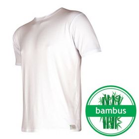 Lonka tričko BAMBUS bílá | L 1 ks, XL 1 ks