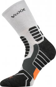 VoXX® kompresní ponožky Ronin světle šedá