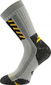 VoXX ponožky Power Work světle šedá | 41-42 (27-28) 1 pár, 43-45 (29-30) 1 pár, 46-48 (31-32) 1 pár