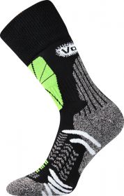 VoXX® ponožky Solution černá | 35-38 (23-25) 1 pár, 39-42 (26-28) 1 pár, 43-46 (29-31) 1 pár