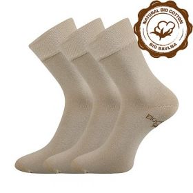 Lonka® ponožky Bioban BIO bavlna béžová