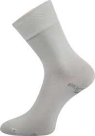 Lonka® ponožky Bioban BIO bavlna světle šedá