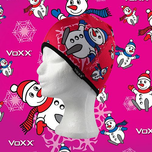 VoXX® Alyan sněhuláci vzor 1: magenta