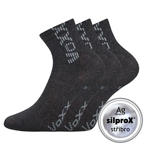 VoXX ponožky Adventurik tmavě šedá melé
