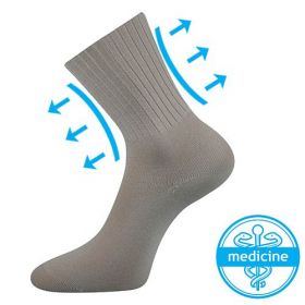 Boma® ponožky Diarten světle šedá