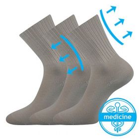 Boma® ponožky Diarten světle šedá