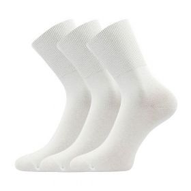 Boma ponožky Eduard bílá | 35-38 (23-25) 3 páry, 43-46 (29-31) 3 páry