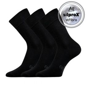 Lonka® ponožky Dasilver černá | 39-42 (26-28) 3 páry, 43-46 (29-31) 3 páry, 47-50 (32-34) 3 páry