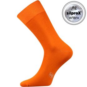 Lonka ponožky Decolor oranžová | 39-42 (26-28) 1 pár, 43-46 (29-31) 1 pár