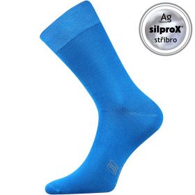 Lonka ponožky Decolor středně modrá | 39-42 (26-28) stř.modrá 1 pár