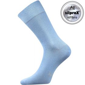 Lonka ponožky Decolor světle modrá | 39-42 (26-28) sv.modrá 1 pár, 43-46 (29-31) sv.modrá 1 pár