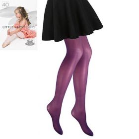 Lady B punčochové kalhoty LITTLE LADY tights 40 DEN royal purple | 110-116 1 ks, 134-140 1 ks, 146-152 1 ks