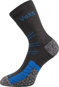 VoXX® ponožky Linea tmavě šedá | 39-42 (26-28) 1 pár, 43-46 (29-31) 1 pár