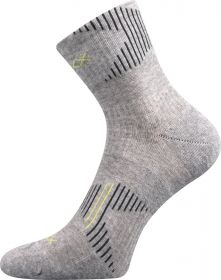 VoXX® ponožky Patriot B světle šedá melé | 35-38 (23-25) 1 pár, 39-42 (26-28) 1 pár, 43-46 (29-31) 1 pár