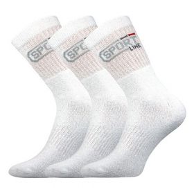 Boma® ponožky Spot 3pack bílá | 35-38 (23-25) 1 pack, 39-42 (26-28) 1 pack, 43-46 (29-31) 1 pack