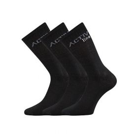 Boma ponožky Spotlite 3pack černá | 39-42 (26-28) 1 pack, 43-46 (29-31) 1 pack