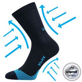 VoXX kompresní ponožky Shellder tmavě modrá | 35-38 (23-25) tm.modrá 1 pár