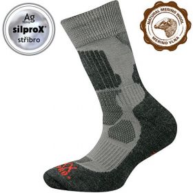 VoXX ponožky Etrexík světle šedá | 16-19 (11-13) 1 pár, 20-24 (14-16) 1 pár, 25-29 (17-19) 1 pár, 30-34 (20-22) 1 pár, 35-38 (23-25) 1 pár