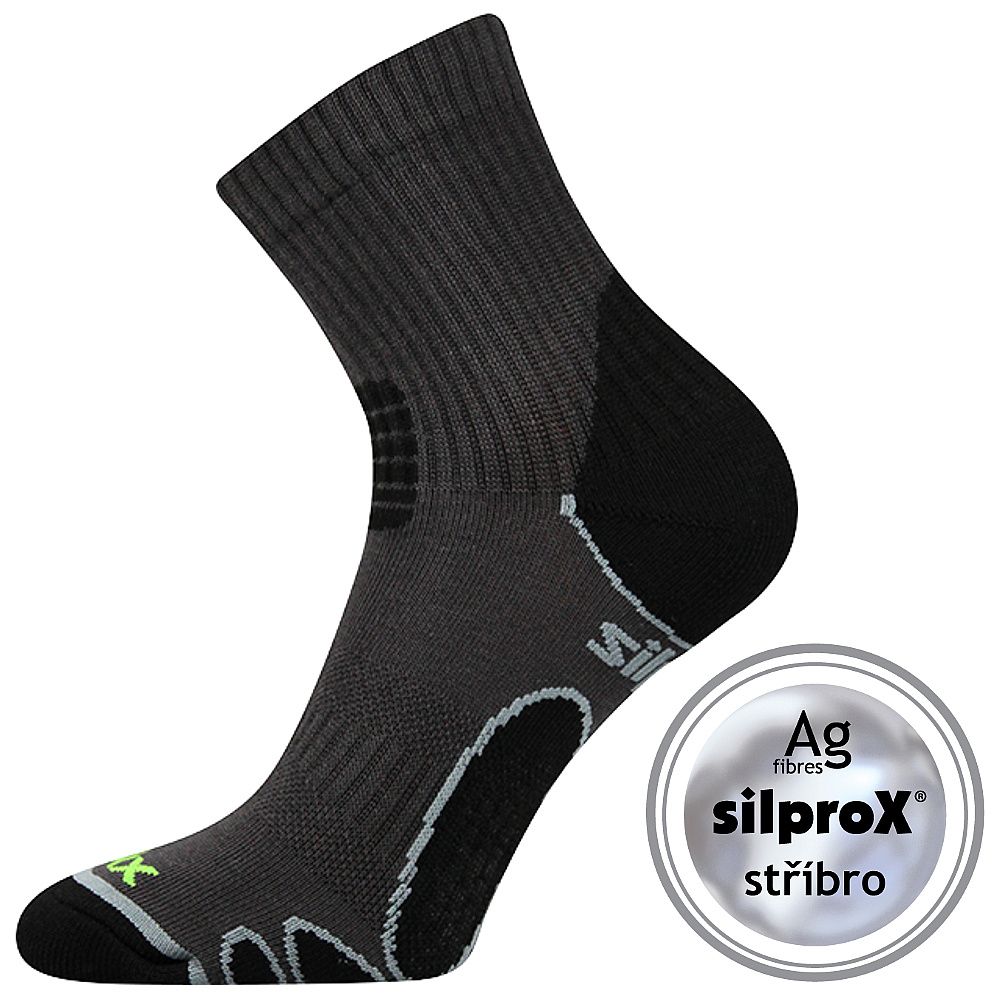 VoXX ponožky Silo tmavě šedá