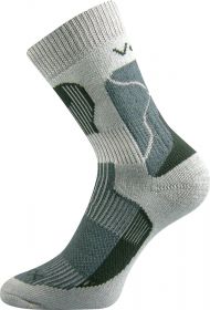 VoXX® ponožky Treking světle šedá | 35-37 (23-24) 1 pár, 38-39 (25-26) 1 pár, 41-42 (27-28) 1 pár, 43-45 (29-30) 1 pár, 46-48 (31-32) 1 pár