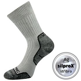 VoXX ponožky Zenith L+P světle šedá | 35-37 (23-24) 1 pár
