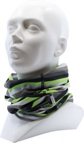 VoXX® Multifunkční návlek SOLID pruhy neon zelená
