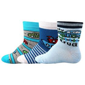 Boma® ponožky Bejbik mix kluk | 14-17 (9-11) A - 3 páry, 18-20 (12-14) A - 3 páry