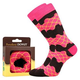 Boma® ponožky Donut donuty vzor 1 | 42-45 (28-30) 1 pár