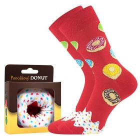 Boma® ponožky Donut donuty vzor 4a | 38-41 (25-27) 1 pár