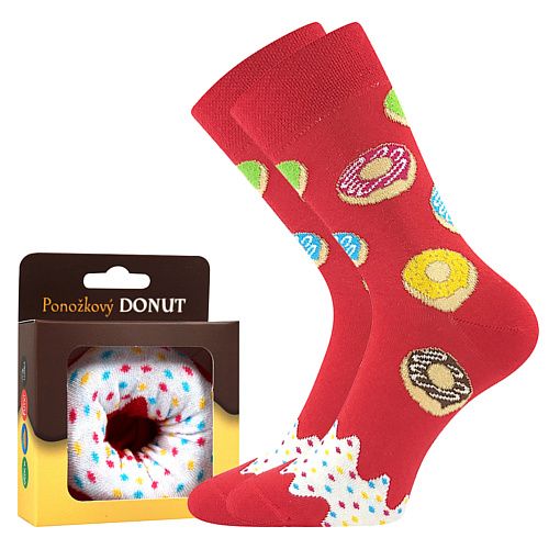 Boma® ponožky Donut donuty vzor 4a