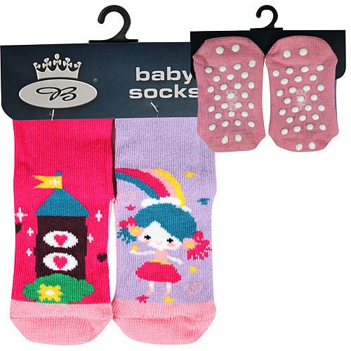 Boma® ponožky Dora ABS hrad+princezna