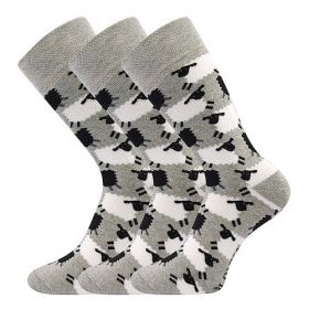 Lonka ponožky Frooloo ovečky vzor 06 | 35-38 (23-25) 06/ovečky 1 pár