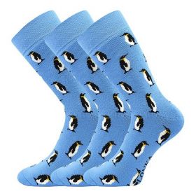 Lonka ponožky Frooloo tučňáci vzor 02 | 43-46 (29-31) 02/tučňáci 1 pár