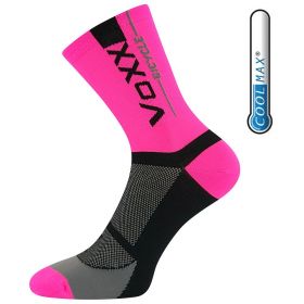 VoXX ponožky Stelvio neon růžová | 39-42 (26-28) 1 pár, 43-46 (29-31) 1 pár
