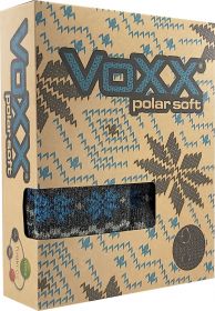 VoXX® ponožky Trondelag set norský vzor antracit melé
