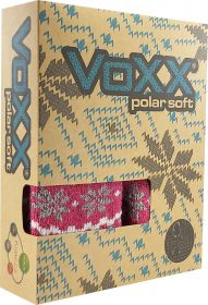 VoXX® ponožky Trondelag set norský vzor magenta