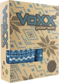 VoXX® ponožky Trondelag set norský vzor petrolejová