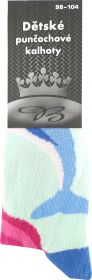 Boma® punčochové kalhoty Max (vzory 53 až 64) mořské panny vzor 58 | 86-92 1 ks, 98-104 1 ks, 110-116 1 ks, 122-128 1 ks