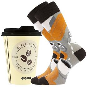 Lonka® ponožky Coffee káva vzor 4