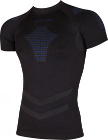VoXX® AP01 pánské funkční tričko krátký rukáv černá / modrá | M-L 1 ks, L-XL 1 ks, XL-XXL 1 ks