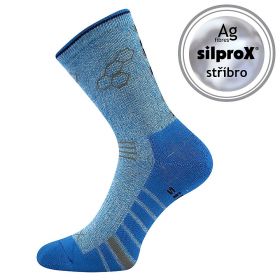 VoXX® ponožky Virgo světle modrá melé | 35-38 (23-25) sv.modrá 1 pár, 39-42 (26-28) sv.modrá 1 pár, 43-46 (29-31) sv.modrá 1 pár, 47-50 (32-34) sv.modrá 1 pár