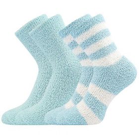 Boma® ponožky Světlana 2 pár světle modrá | 35-41 (23-27) sv.modrá 1 pack