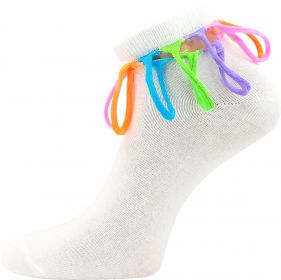 Boma ponožky Desdemona bílá | 30-34 (20-22) 1 pár, 35-38 (23-25) 1 pár, 39-42 (26-28) 1 pár