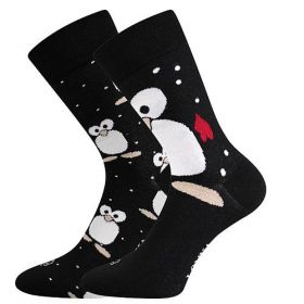 Lonka ponožky Doble Sólo tučňáci | 35-38 (23-25) 10/tučňák 1 pár, 39-42 (26-28) 10/tučňák 1 pár, 43-46 (29-31) 10/tučňák 1 pár